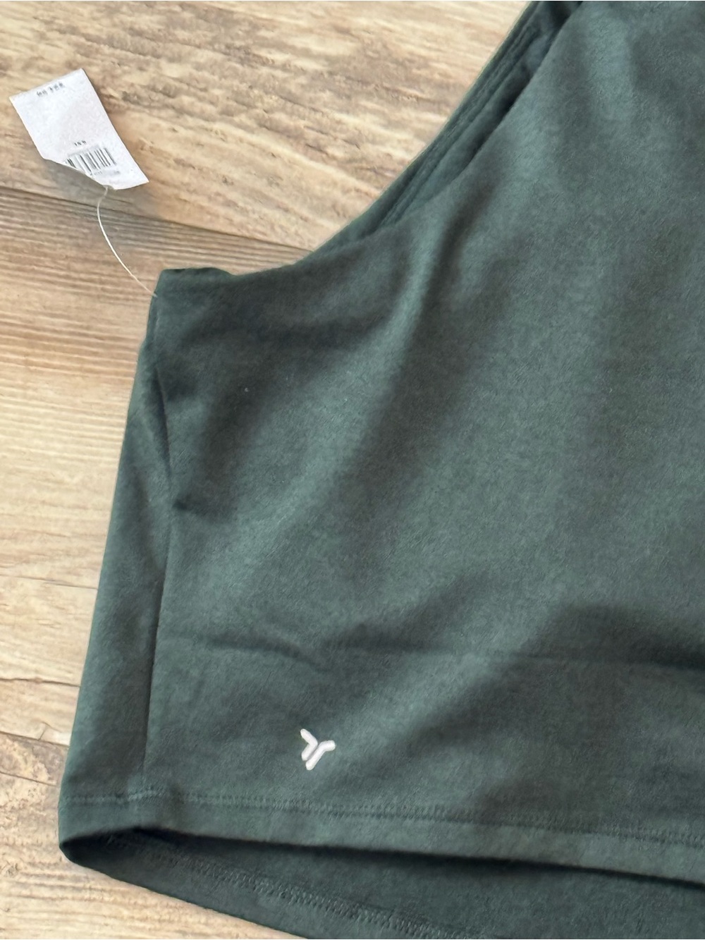 Old Navy high-neck cropped athletic top Dark Green XXL NWT Bra top